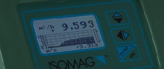 configuratore del misuratore di portata ISOMAG di Isoil Industria